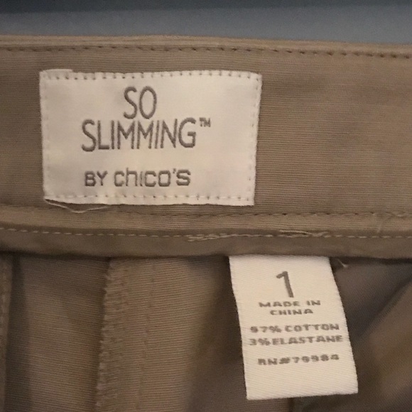 EUC Chico’s skinny trousers - Picture 5 of 5